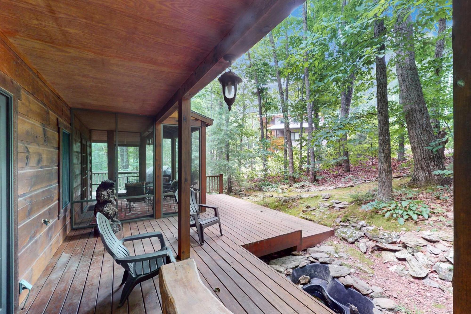 Elkhorn Cabin & Eagles Wing Lodge 阿什维尔 外观 照片