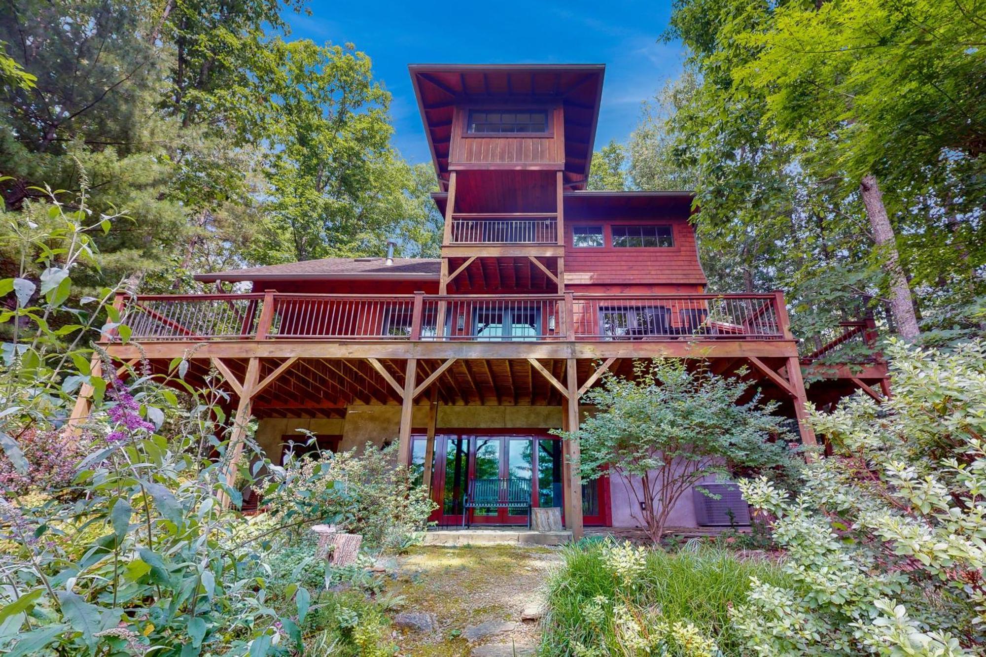 Elkhorn Cabin & Eagles Wing Lodge 阿什维尔 外观 照片