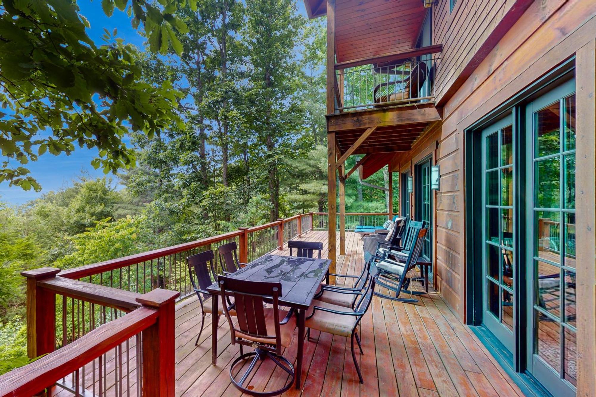 Elkhorn Cabin & Eagles Wing Lodge 阿什维尔 外观 照片