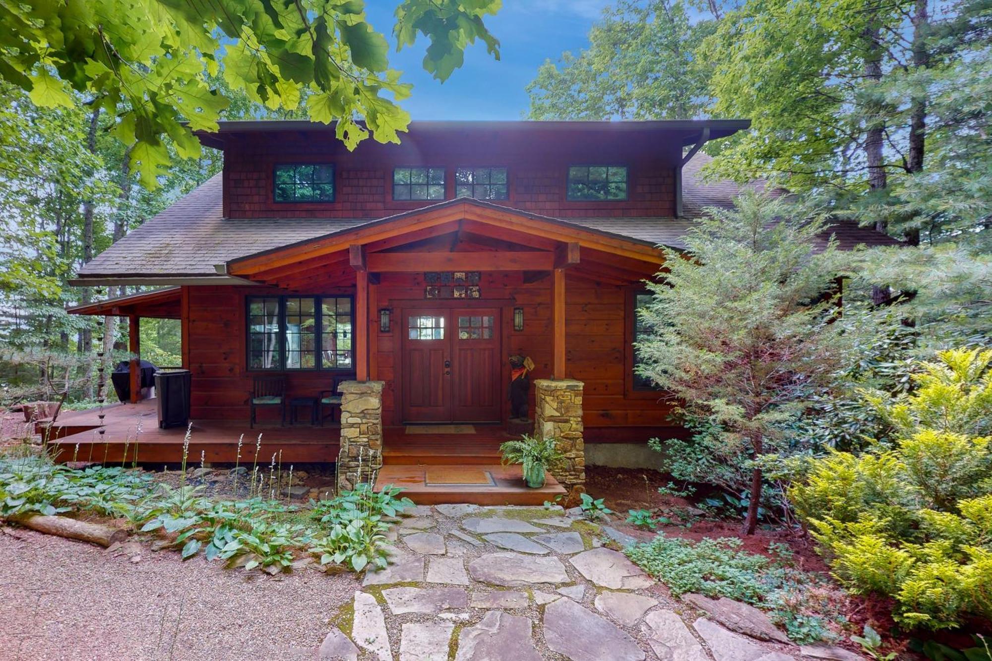 Elkhorn Cabin & Eagles Wing Lodge 阿什维尔 外观 照片